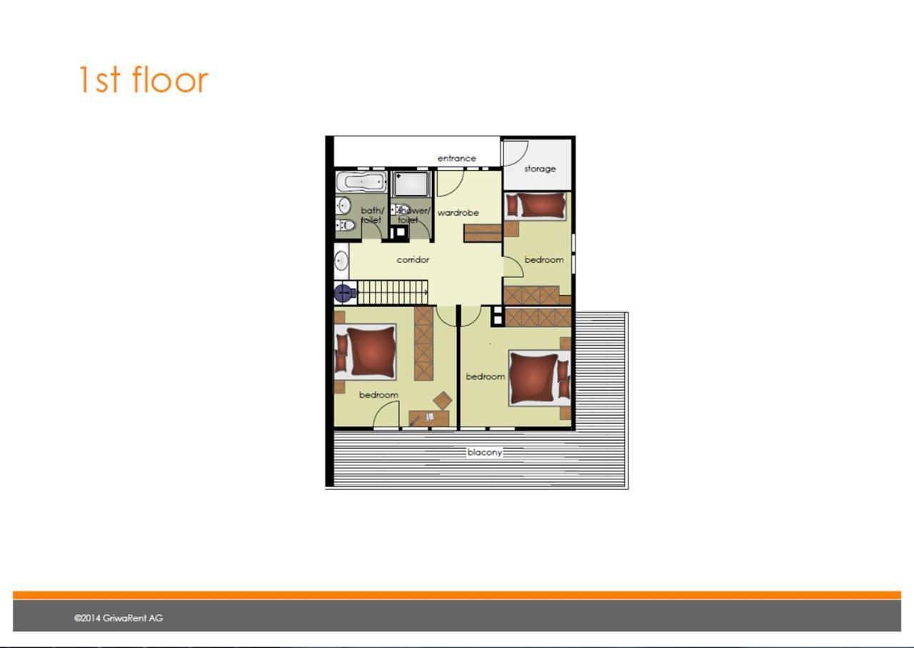 Apartment Adele - Griwa Rent Ag 格林德瓦 外观 照片